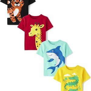Children's Place, 4 Pack, NWT, 5T, Short Sleeve Graphic T-shirts